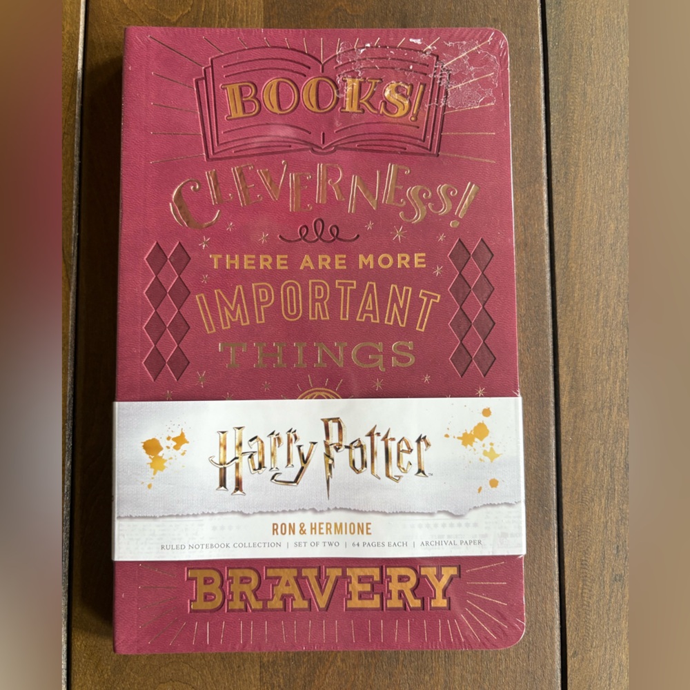 Harry Potter: Character Notebook Collection (Set of 2): Ron and Hermione